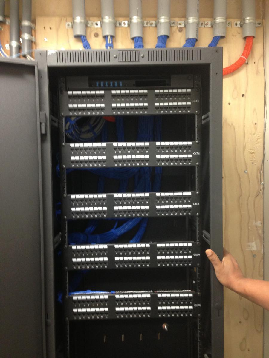 Ventura County Cat5e Cat6 Telephone Wiring Data Cabinets and Cabling